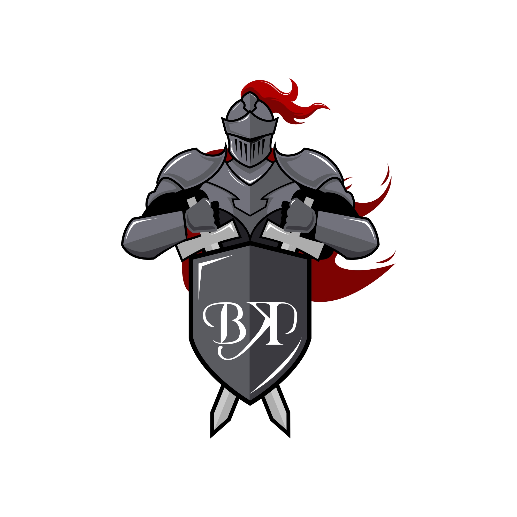 medieval knight by Alitjuara medieval knight in Logo Design Inspiration by Alitjuara