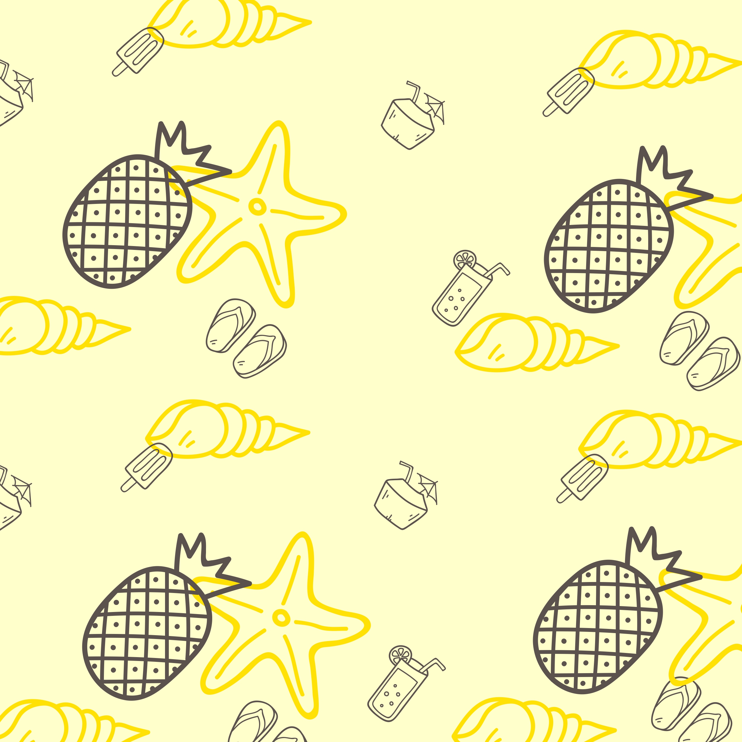 Summer pattern design in Illustration and Graphics Inspiration by Christiana Nwabuwa