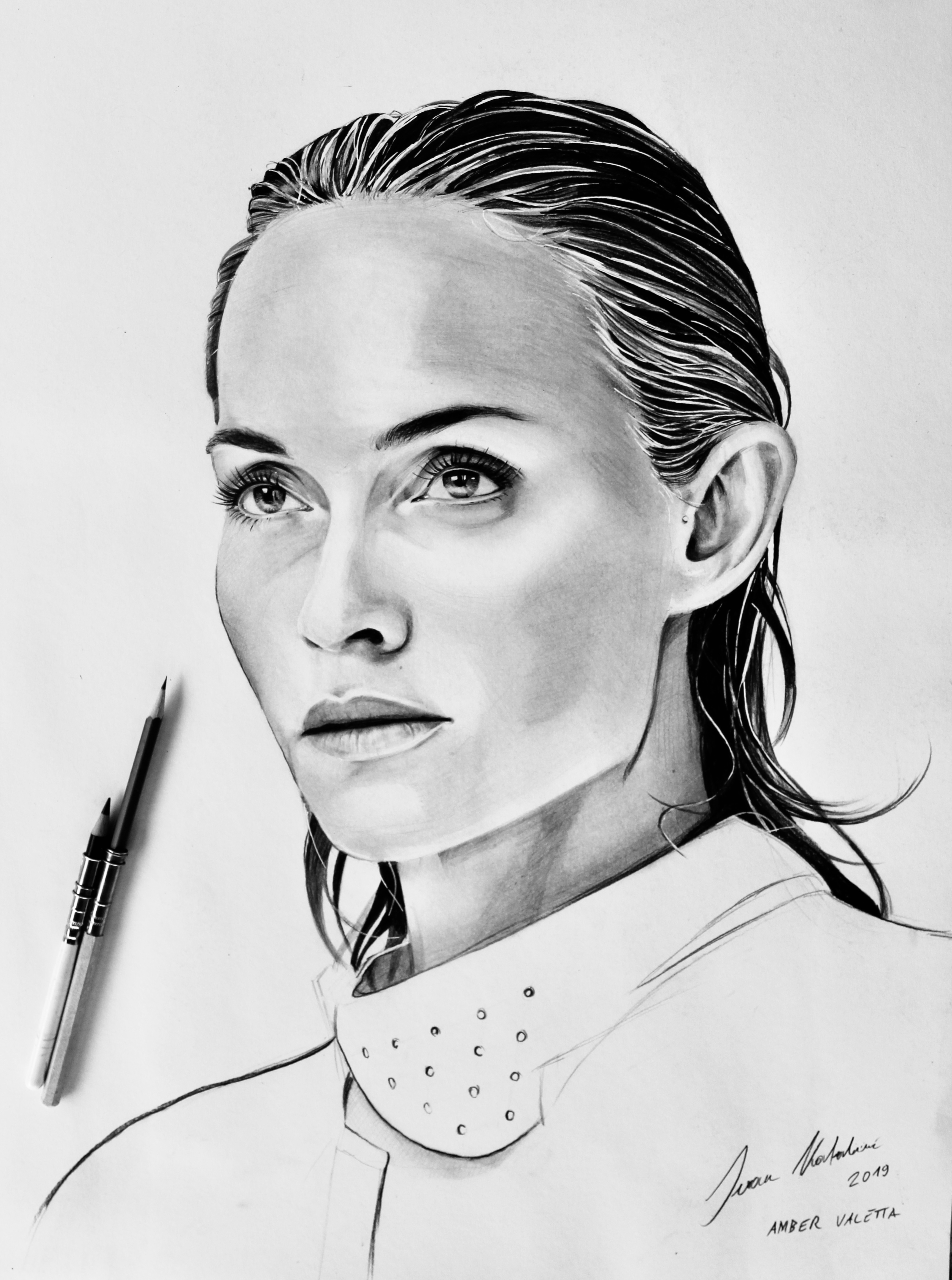 Amber in Drawing Inspiration by Ivan Katalinic