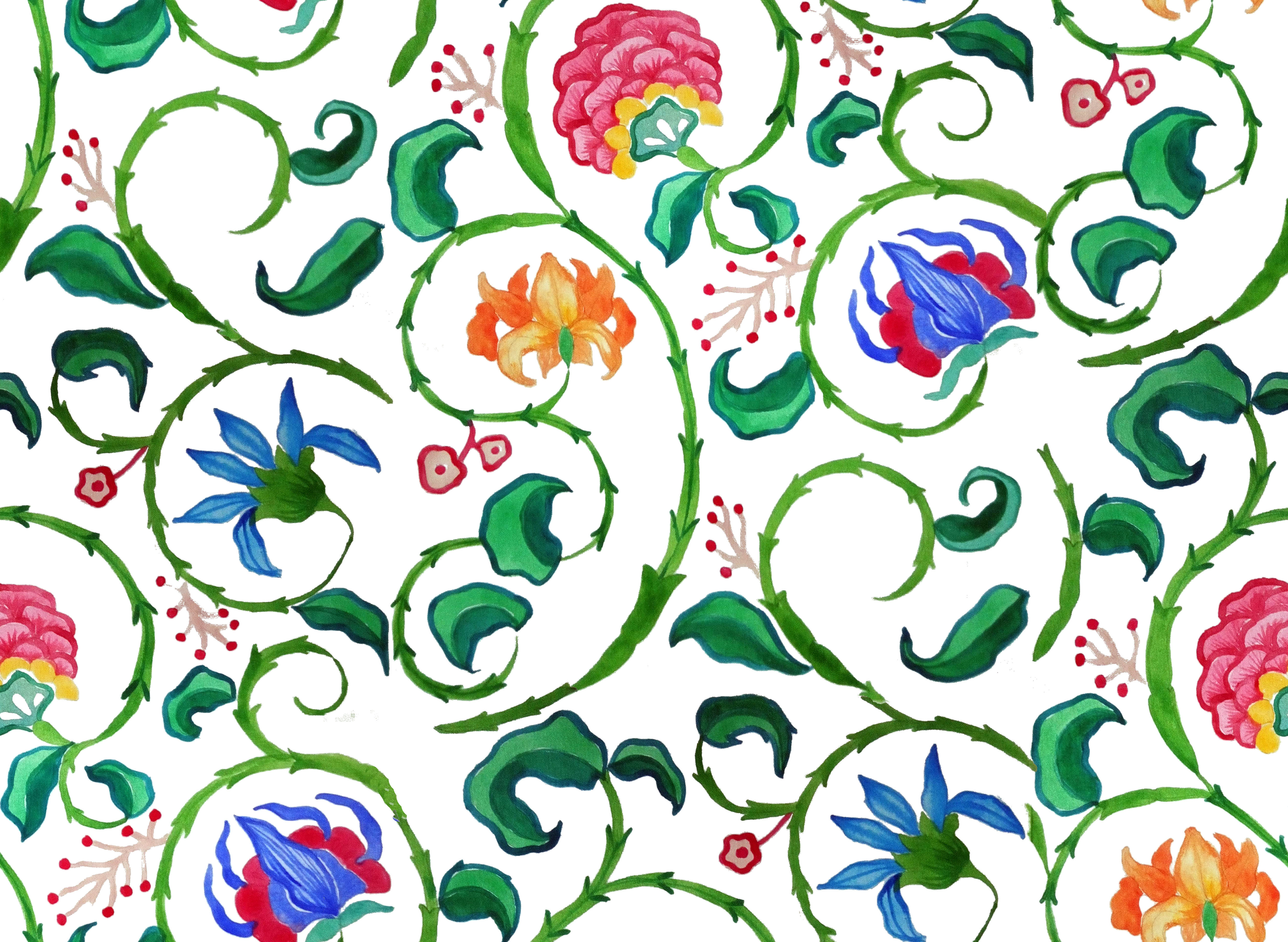 floral net in Pattern & Surface Design Inspiration by Krishna Muraleedharan