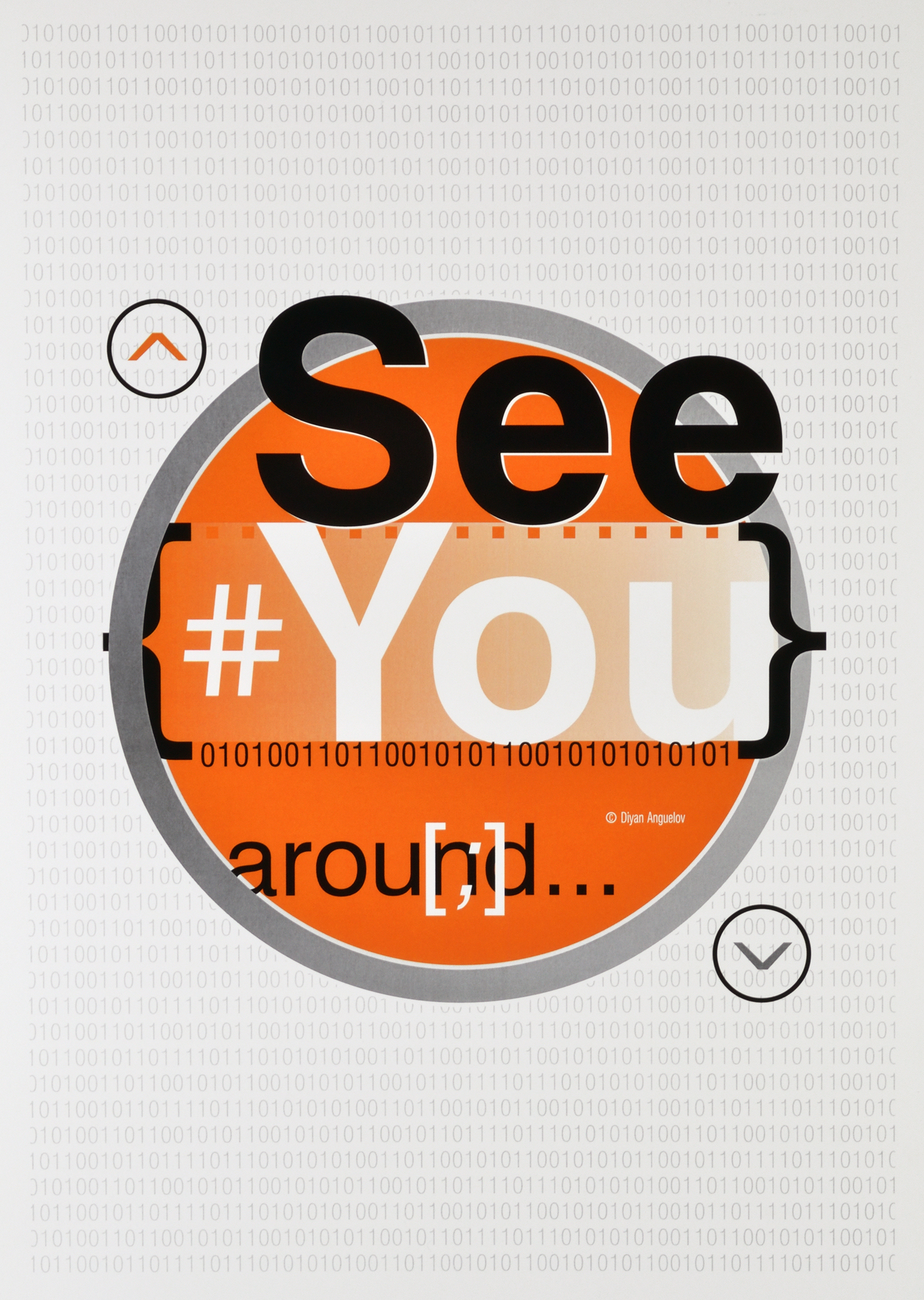 See You Around by Diyan Anguelov See You Around in Typography Inspiration by Diyan Anguelov