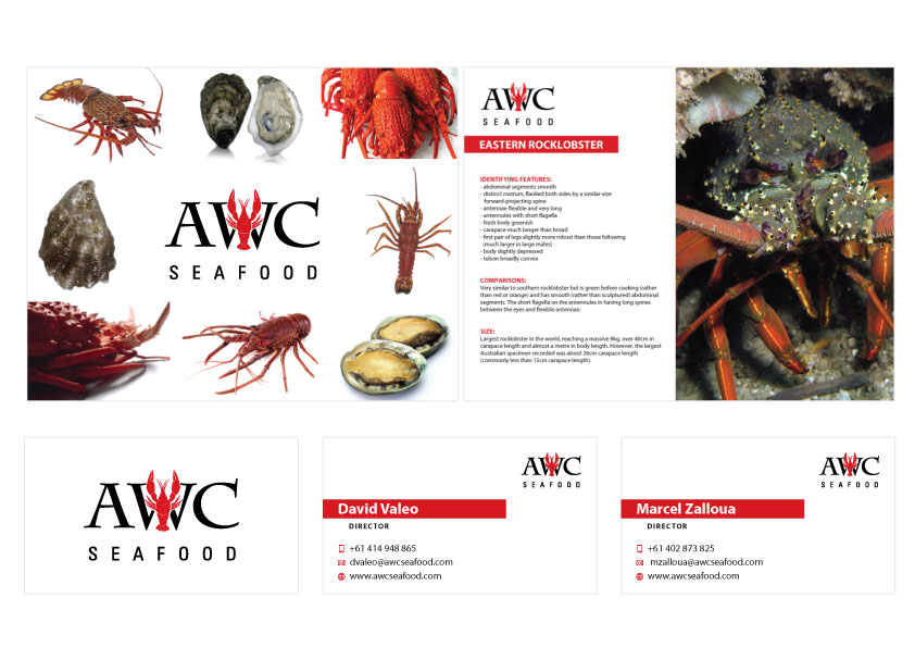 AWC seafood by Bc21 AWC seafood in Logo & Brand Identity Inspiration by Bc21