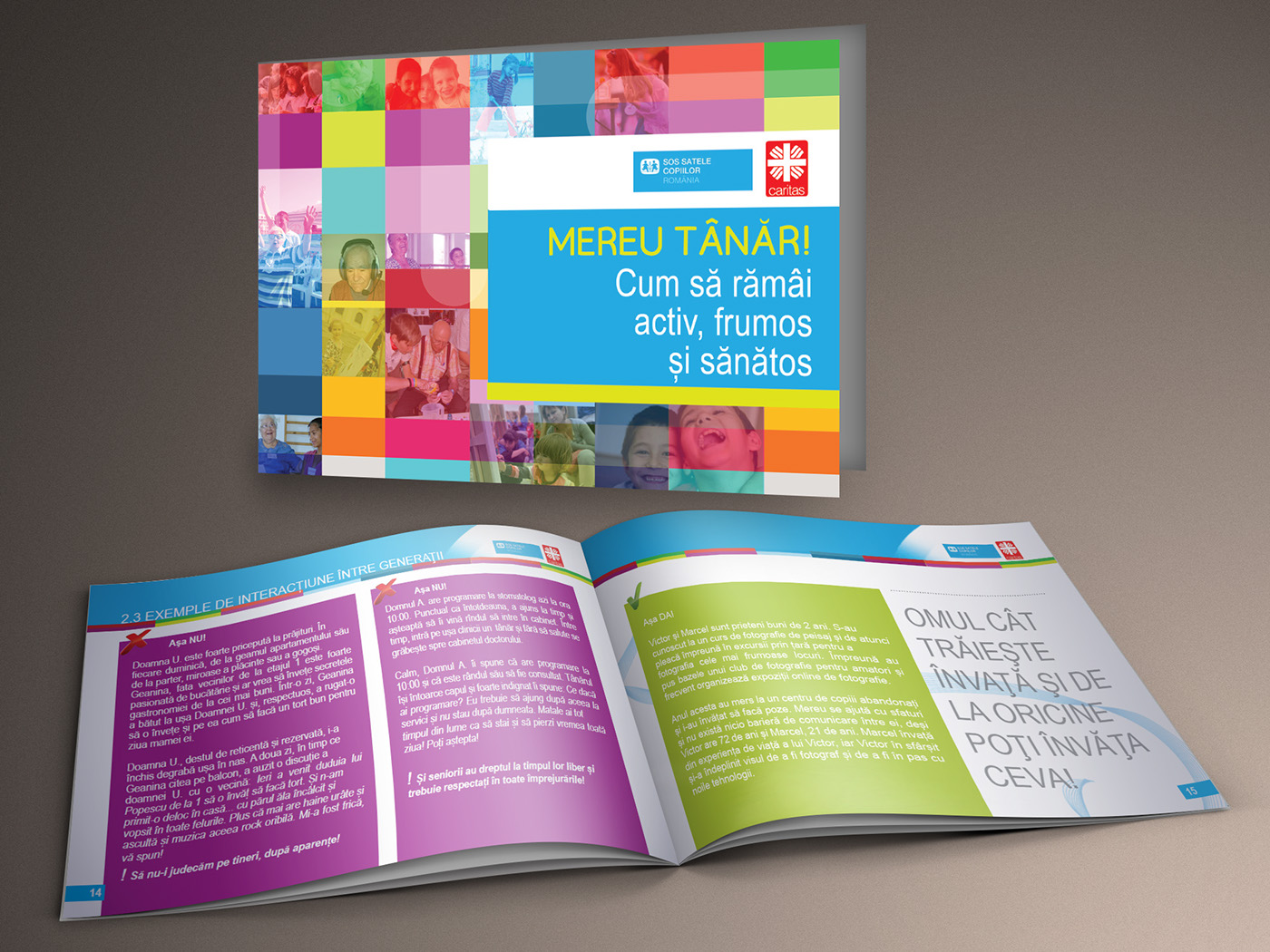 Colorful Catalogue Design in Catalog Design Inspiration by Siderismaris