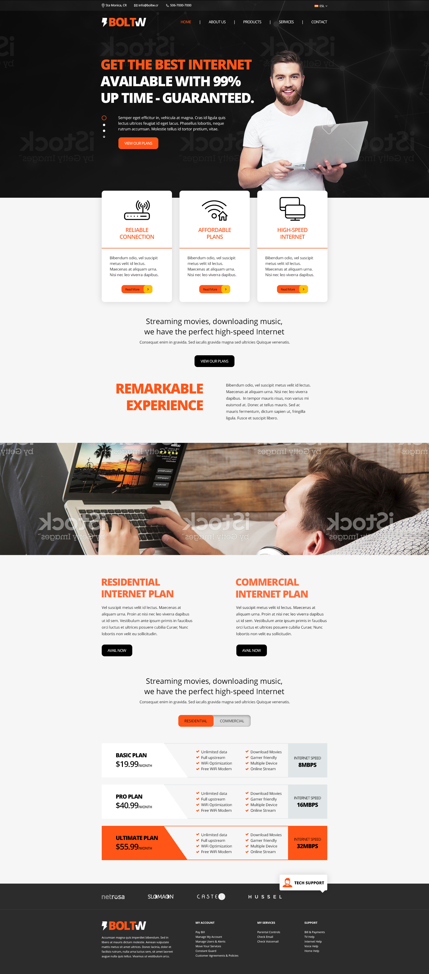 BoltW in Website Design Inspiration by Amistlr