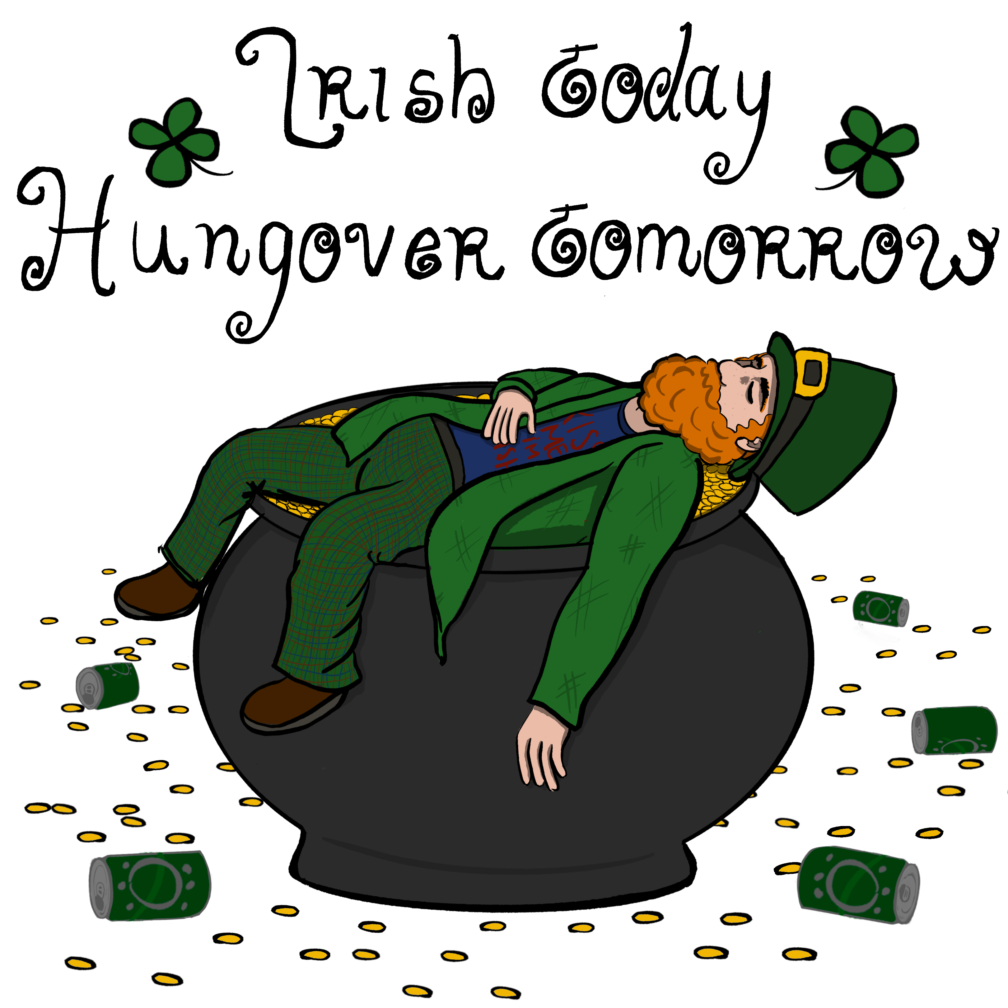Hungover by Katia Dubreuil Tatlock Hungover in Illustration and Graphics Inspiration by Katia Dubreuil Tatlock