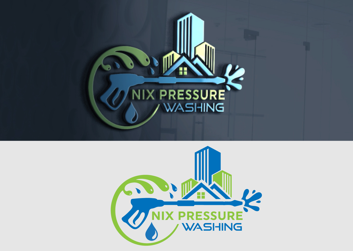 Cleaning logo by Md Omar Faruq Cleaning logo in Logo Design Inspiration by Md Omar Faruq