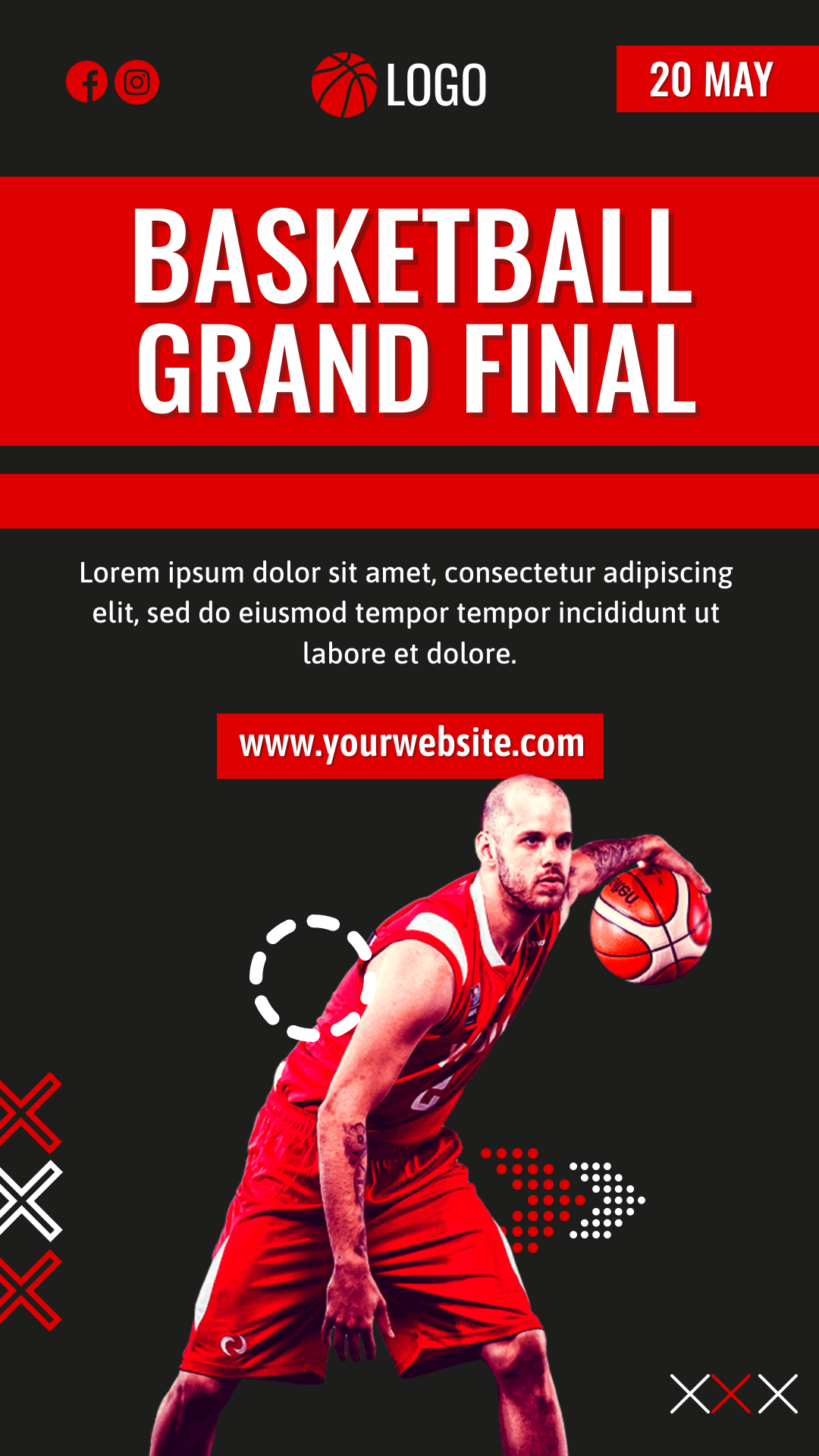 Basketball Final Story by Preet Chovatiya Basketball Final Story in Instagram Story Inspiration by Preet Chovatiya