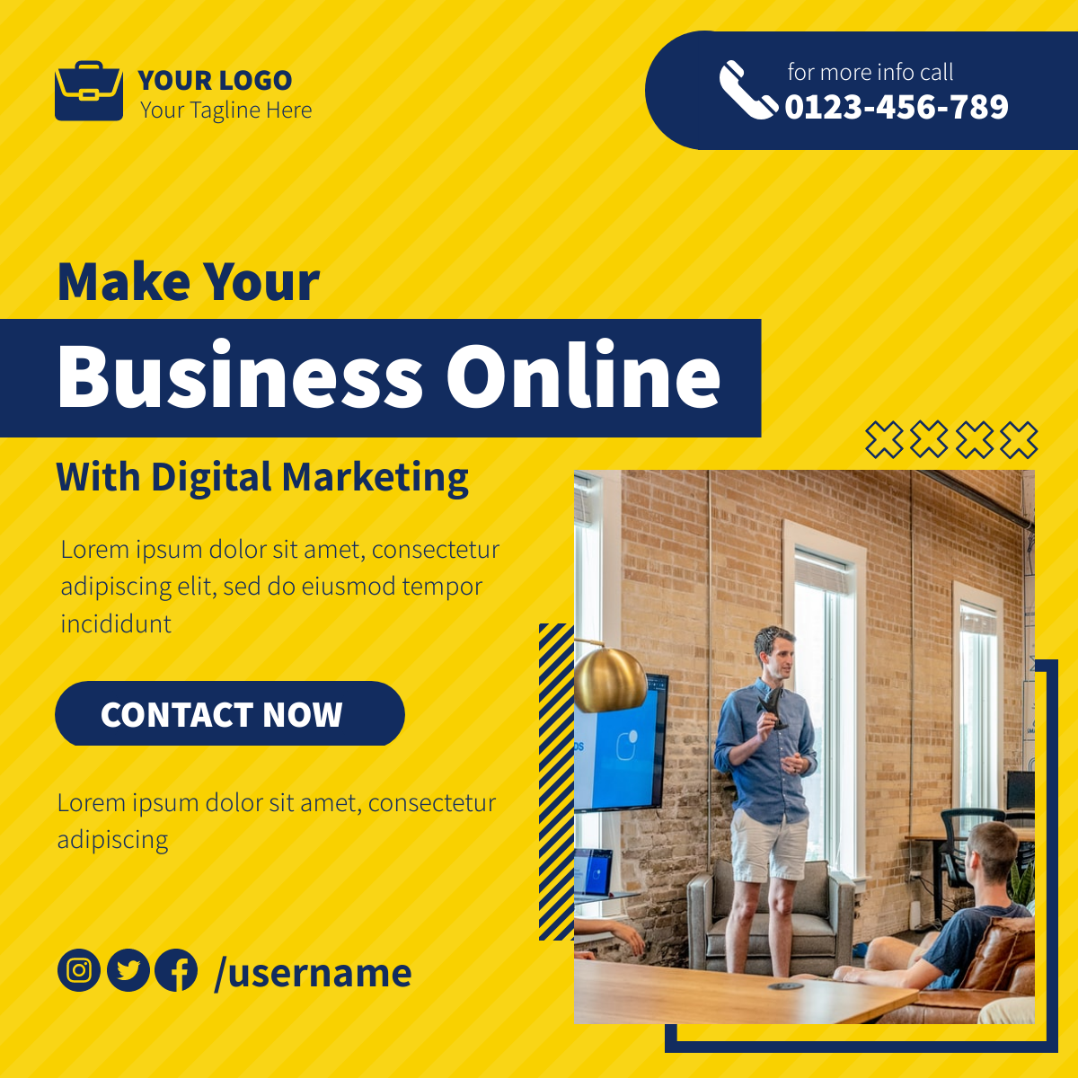 Business Meeting LinkedIn Post in Linkedin post Inspiration by Preet Chovatiya