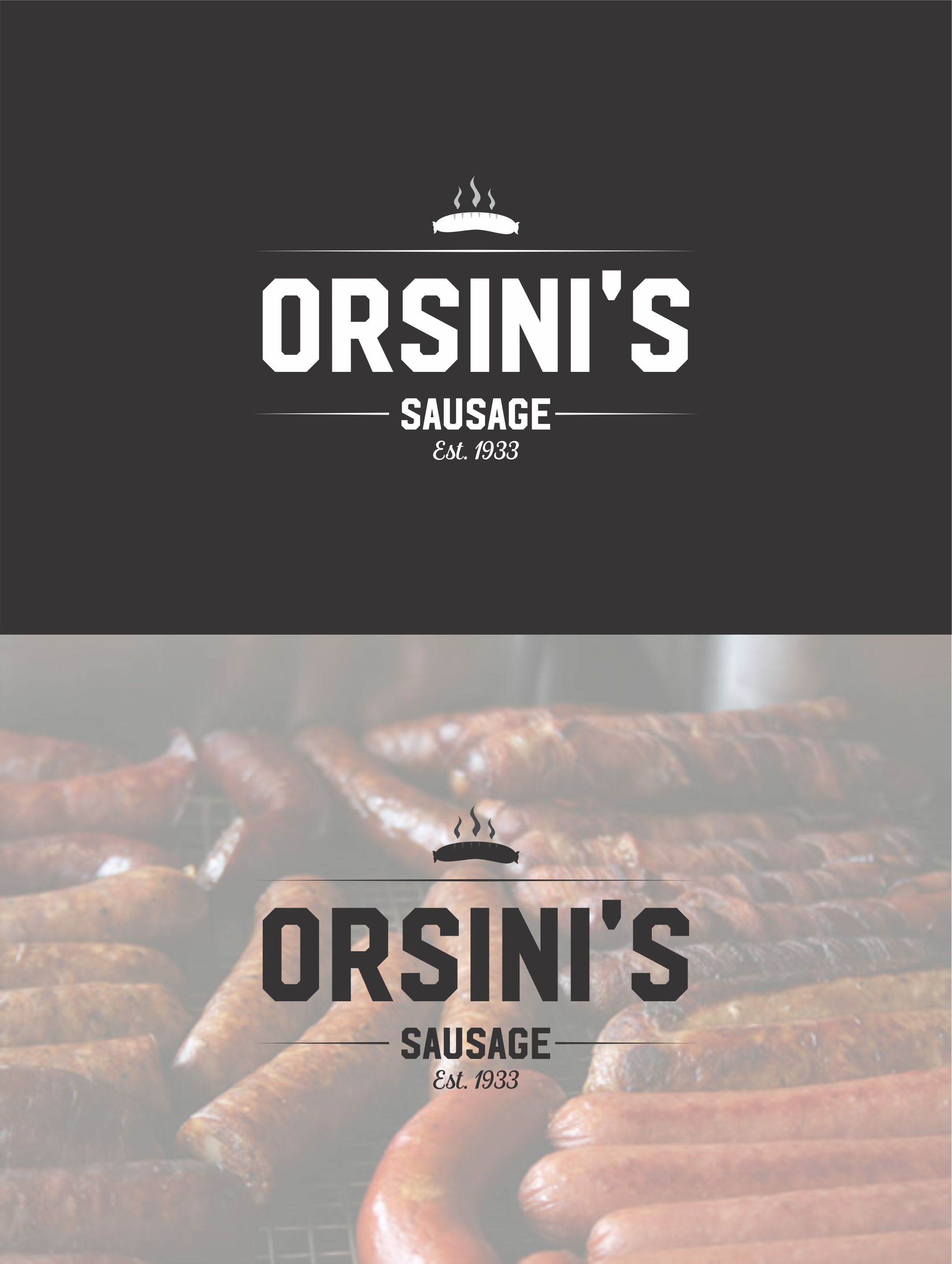 logo for sausage by Marko Vekic logo for sausage in Advertisement Design Inspiration by Marko Vekic