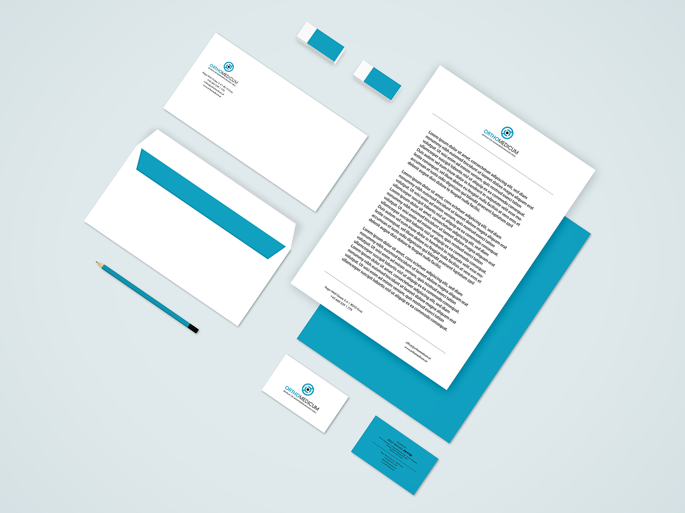 Orthomedicum - Brand Identity in Logo & Brand Identity Inspiration by Davor.radulj