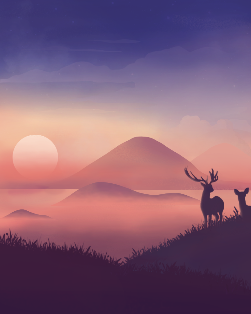 Tequila Sunrise by Mrinmoyee Nandi Tequila Sunrise in Vector Art Inspiration by Mrinmoyee Nandi