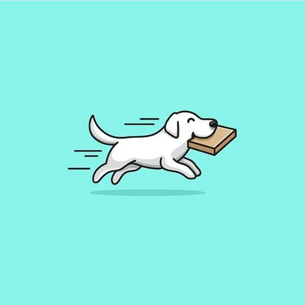 Custom Logo (dog) by Arjuno Custom Logo (dog) in Logo & Brand Identity Inspiration by Arjuno