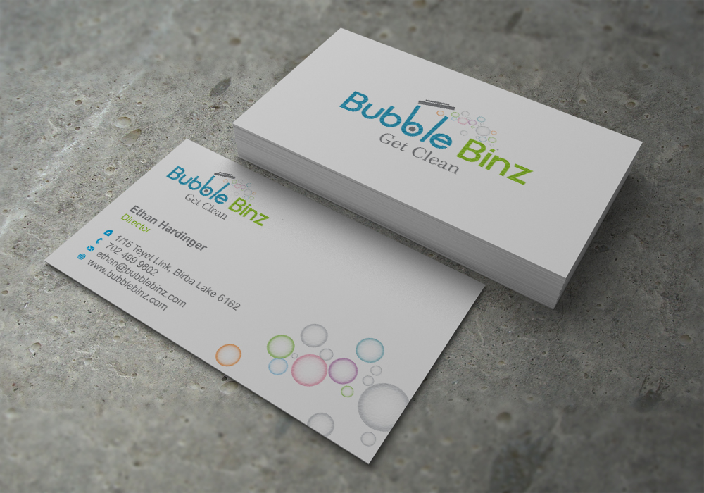 bubblebinz by Klinthingg bubblebinz in Business Card Design Inspiration by Klinthingg