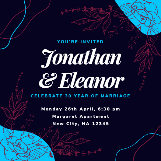 Invitation in Invitation Card Design Inspiration by Zarin Waishi