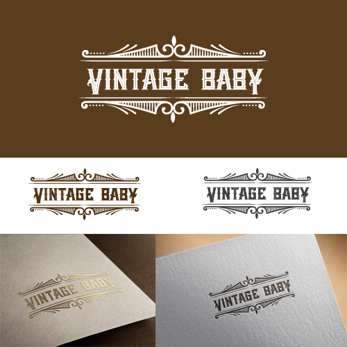 vintage in Logo Design Inspiration by Limopapat