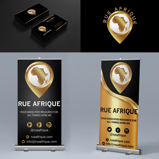 rue afrique by Yash.sindhav rue afrique in Logo And Business Card Design Inspiration by Yash.sindhav
