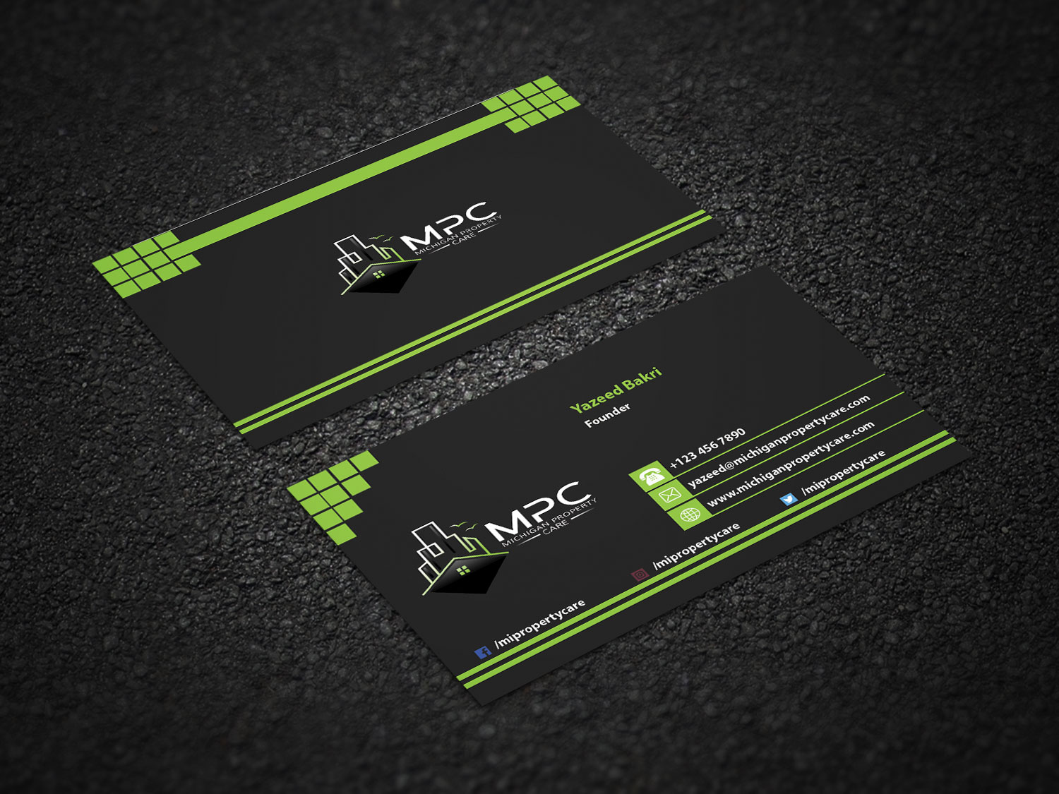 business card in Business Card Design Inspiration by Bhossain3