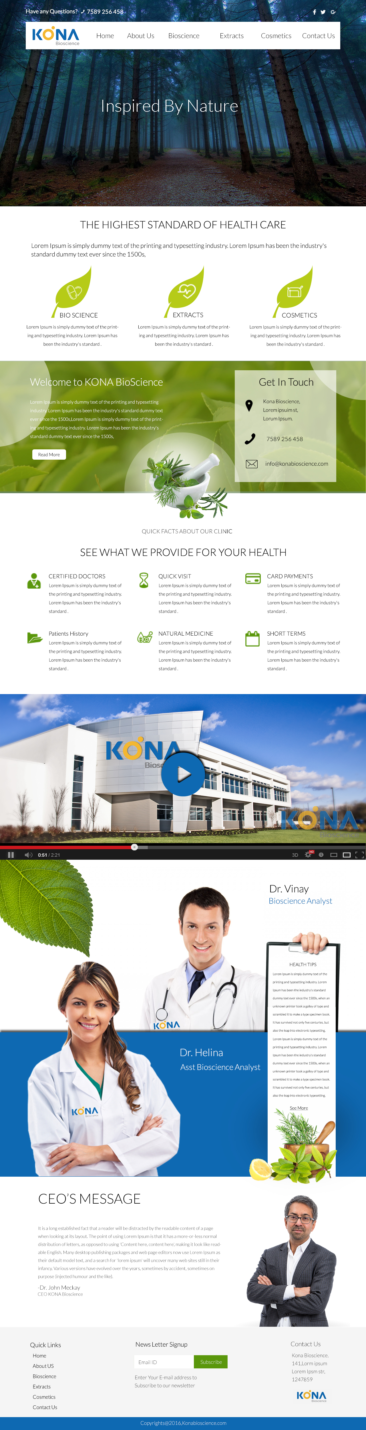 Website by Karthick Website in Photoshop Design Inspiration by Karthick