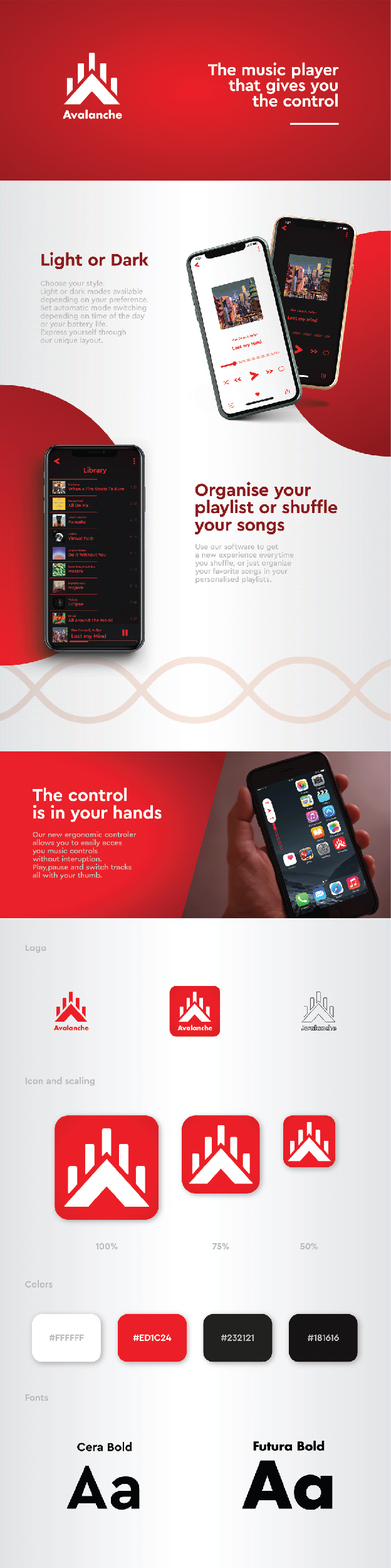 Avalanche app by Ognjenpdesign Avalanche app in Mobile Apps Design Inspiration by Ognjenpdesign
