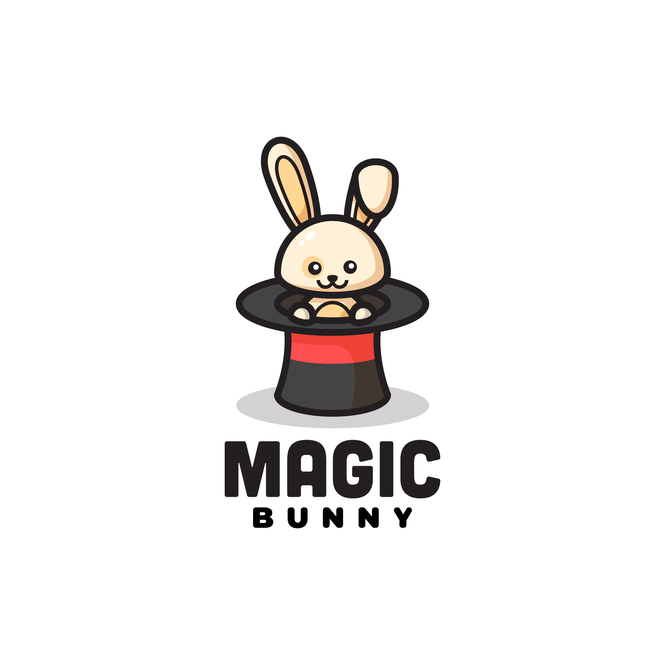 Magic Bunny in Logo Design Inspiration by Maneca.artwork