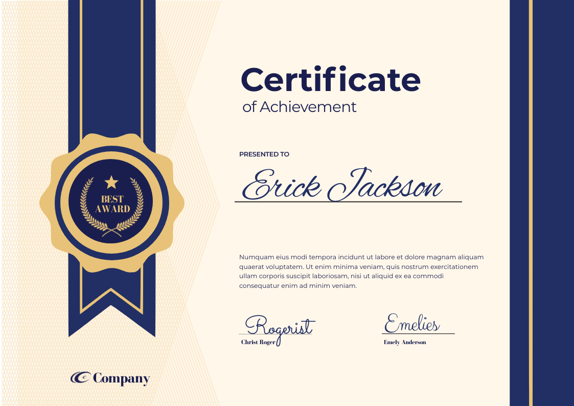 Awards by Avi Banerjee Awards in Certificate Inspiration by Avi Banerjee