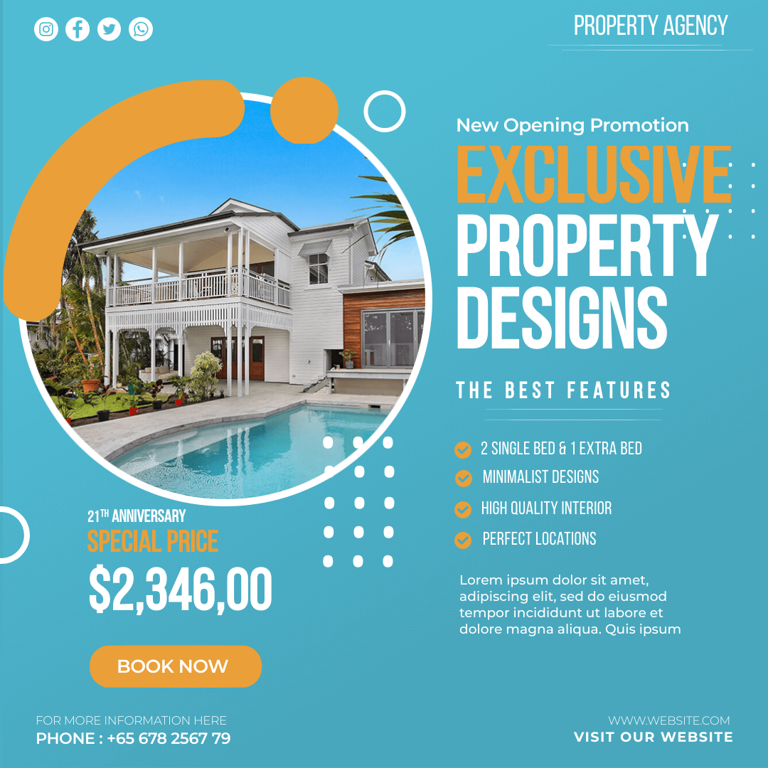 Real Estate Ad by Avi Banerjee Real Estate Ad in Instagram Ad Inspiration by Avi Banerjee