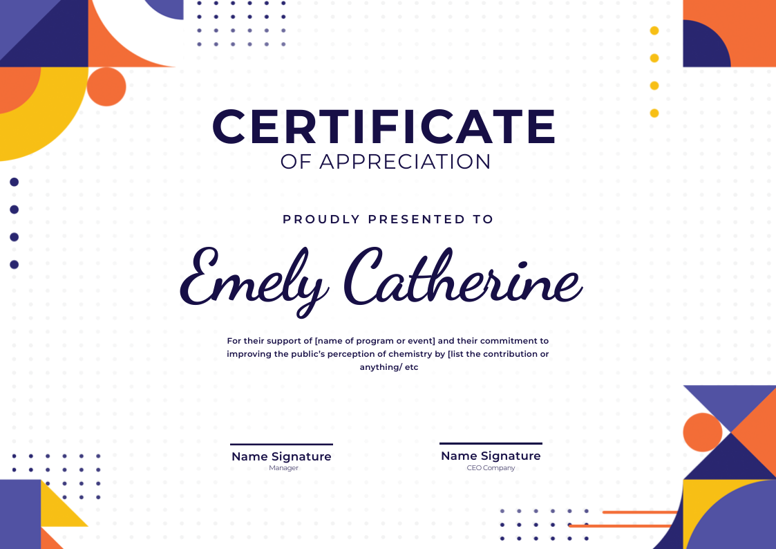 Academic Certificate Design in Certificate Inspiration by Avi Banerjee