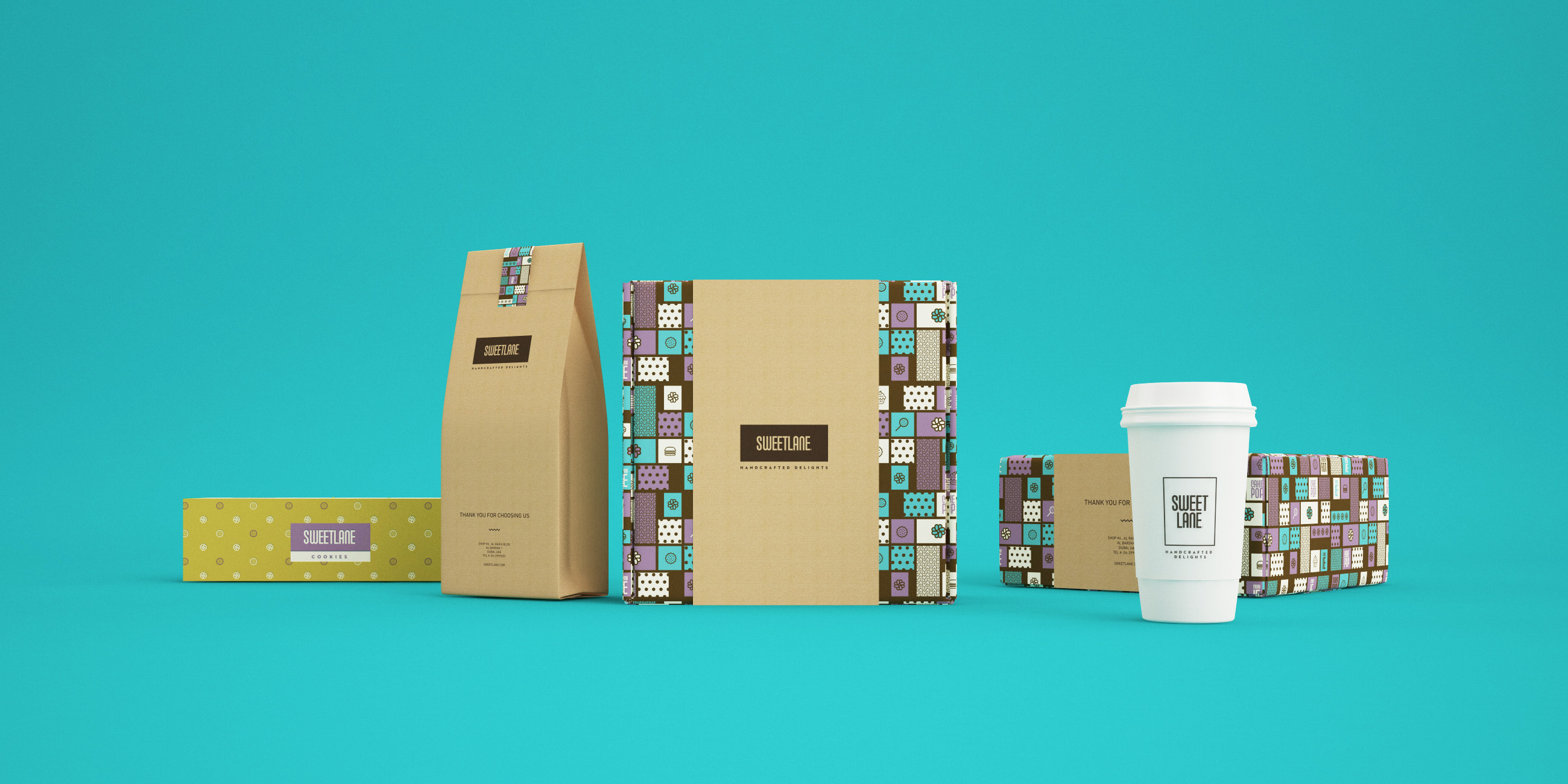 Sweet Lane by Piici Studio Sweet Lane in Packaging Design Inspiration by Piici Studio