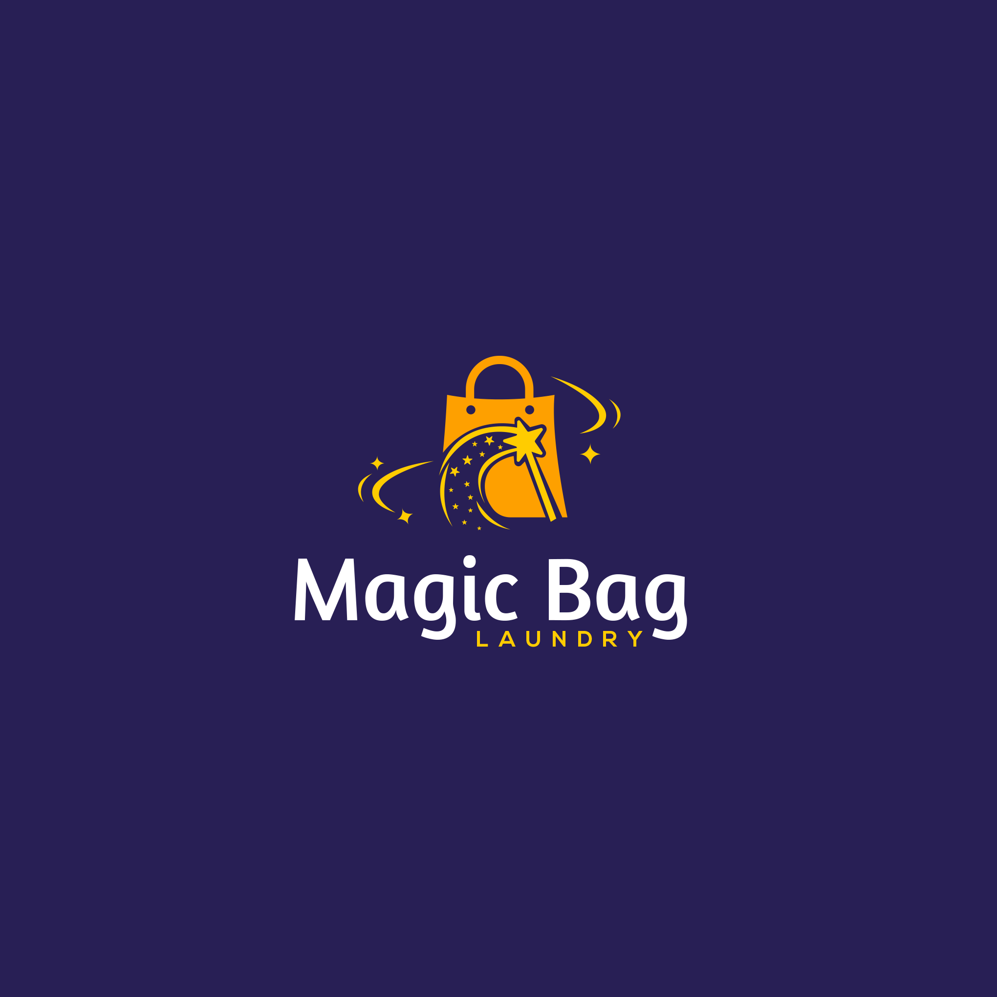 magic bag logo in Logo Design Inspiration by Ek-art