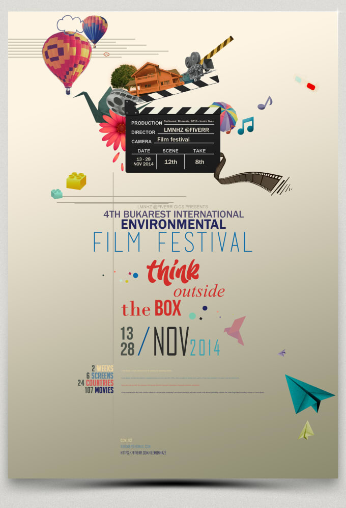 Film Festival by R I V A L Film Festival in Poster Design Inspiration by R I V A L
