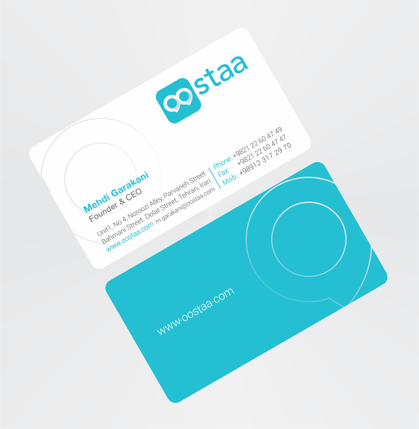 business card by Soheil business card in Business Card Design Inspiration by Soheil
