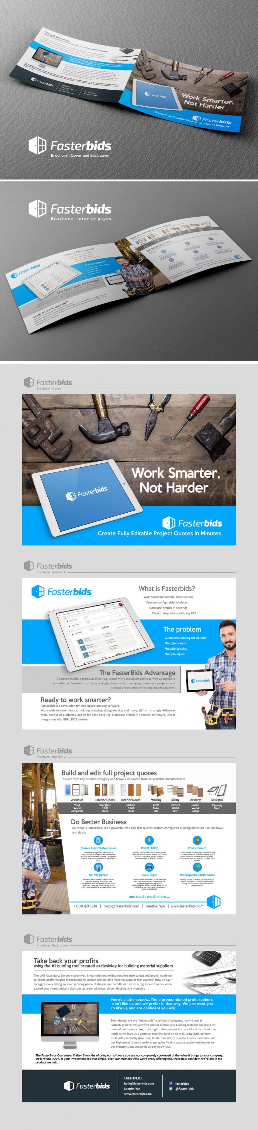fasterbite brochure by Eltonalmeida fasterbite brochure in Brochure Design Inspiration by Eltonalmeida