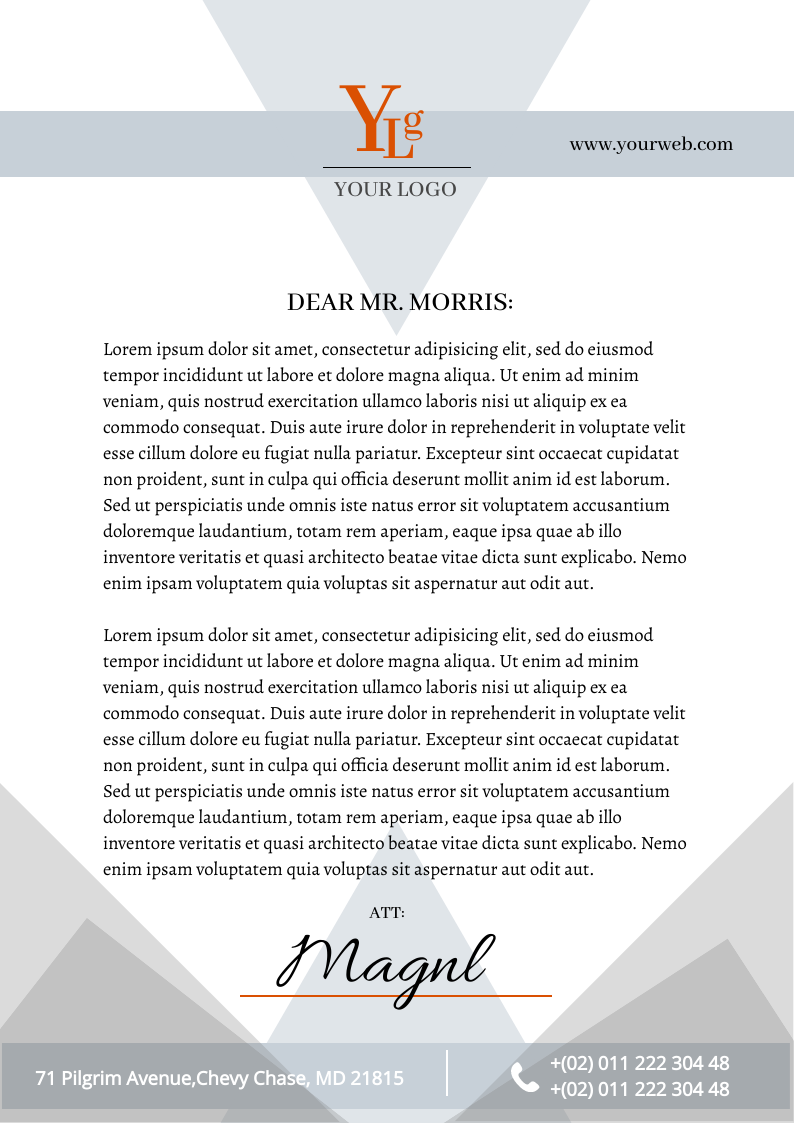 Letter Triangle by Luis De Los Rios Letter Triangle in Letterhead Design Inspiration by Luis De Los Rios