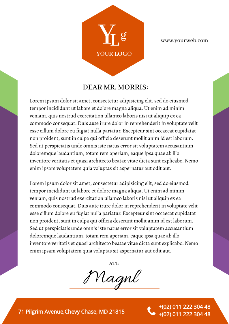 Letter Hexa by Luis De Los Rios Letter Hexa in Letterhead Design Inspiration by Luis De Los Rios