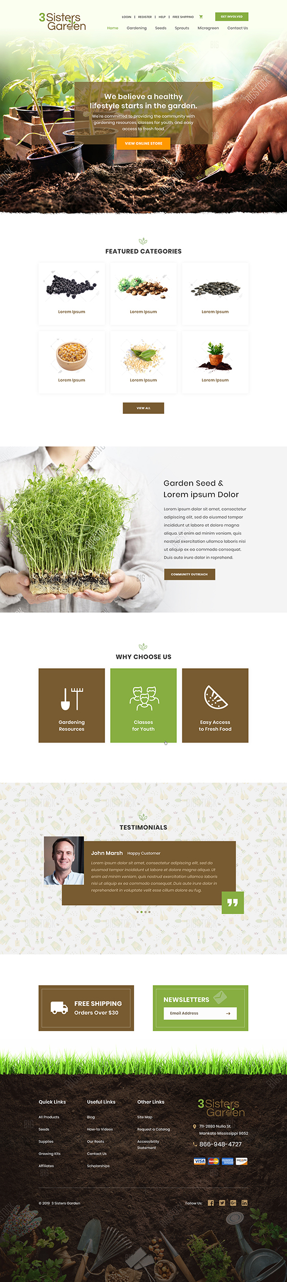 3 Sister in Website Design Inspiration by Tarun Darbar