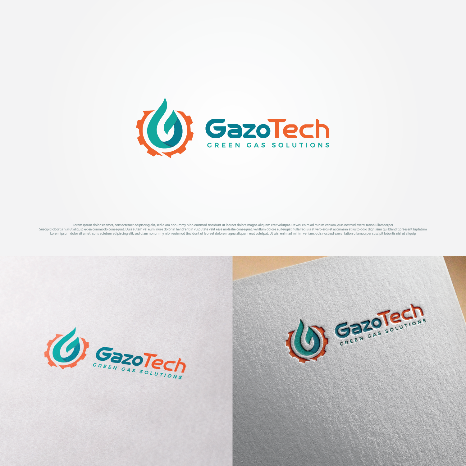 logo for GazoTech ....the green gas company by Vndesign2020 logo for GazoTech ....the green gas company in Logo Design Inspiration by Vndesign2020