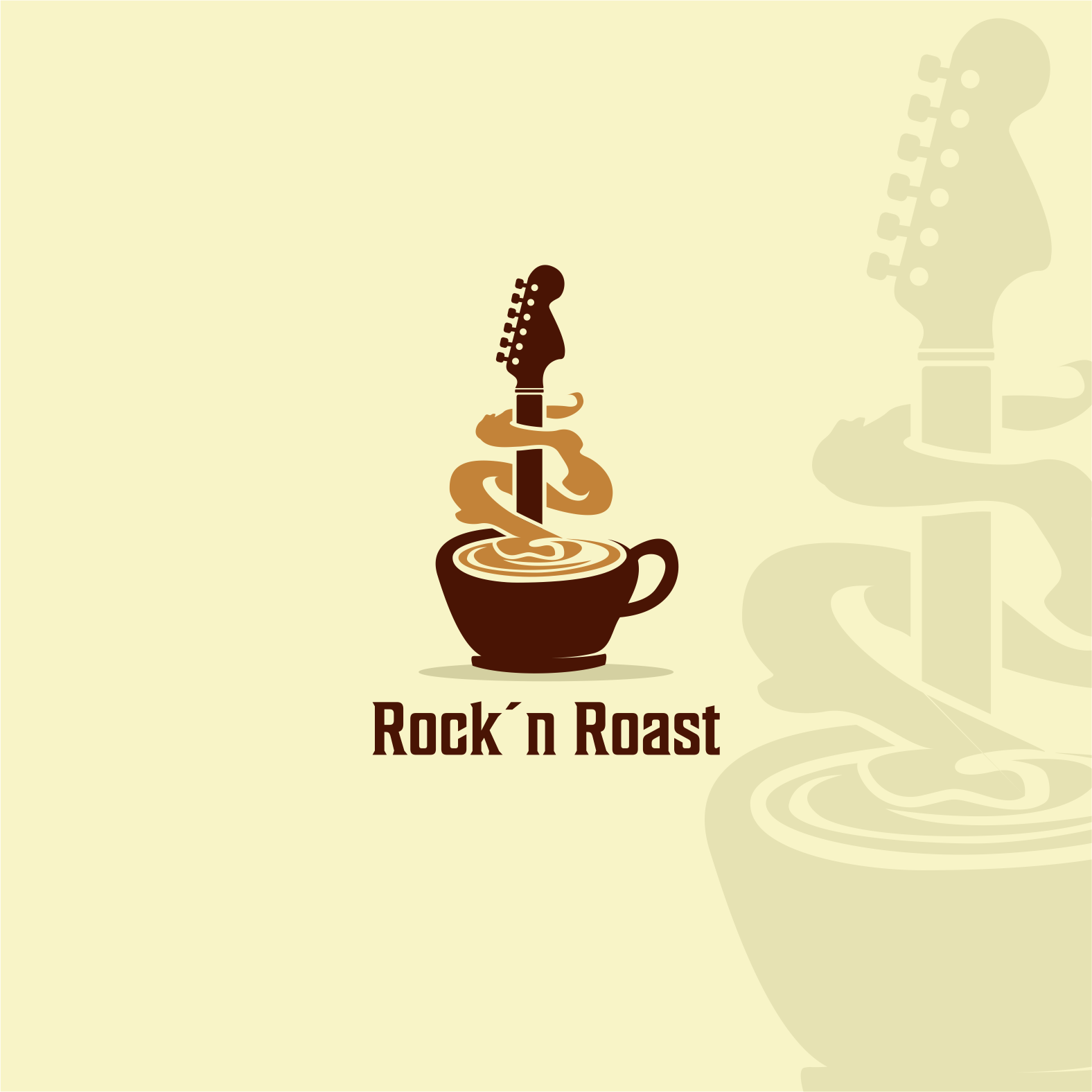 rock coffee in Logo Design Inspiration by Fenny Eristanti