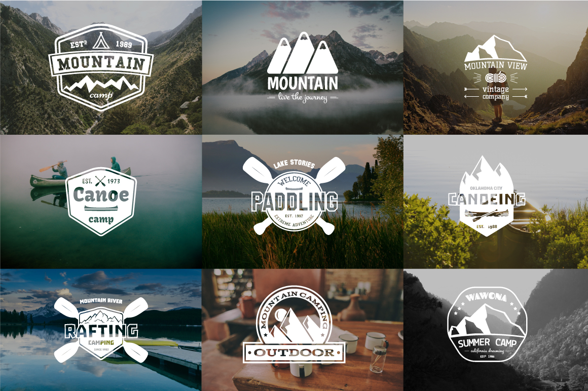 9 Extreme Outdoor Labels by Jeksonjs 9 Extreme Outdoor Labels in Label Design Inspiration by Jeksonjs