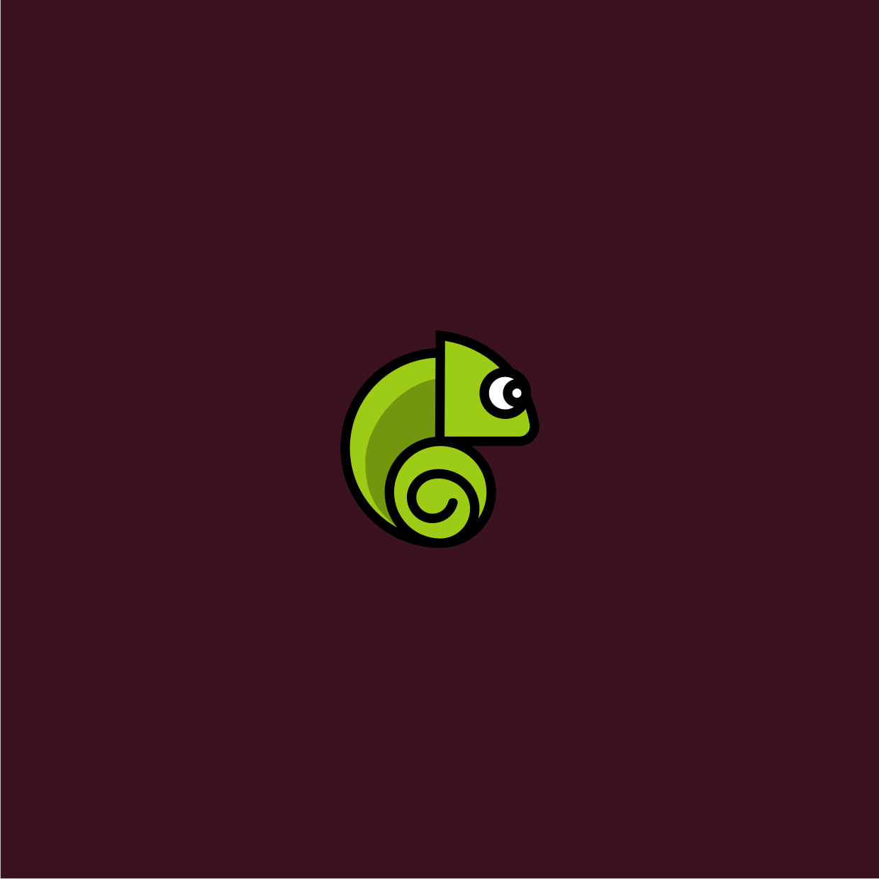 chameleon by R@smoyo chameleon in Label Design Inspiration by R@smoyo