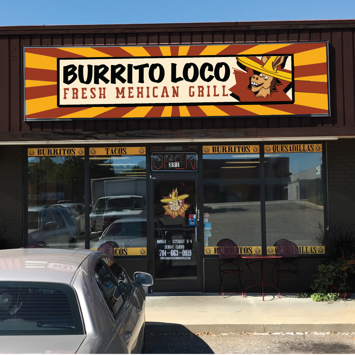 Burrito Loco Sign by Ab Burrito Loco Sign in Signage Design Inspiration by Ab