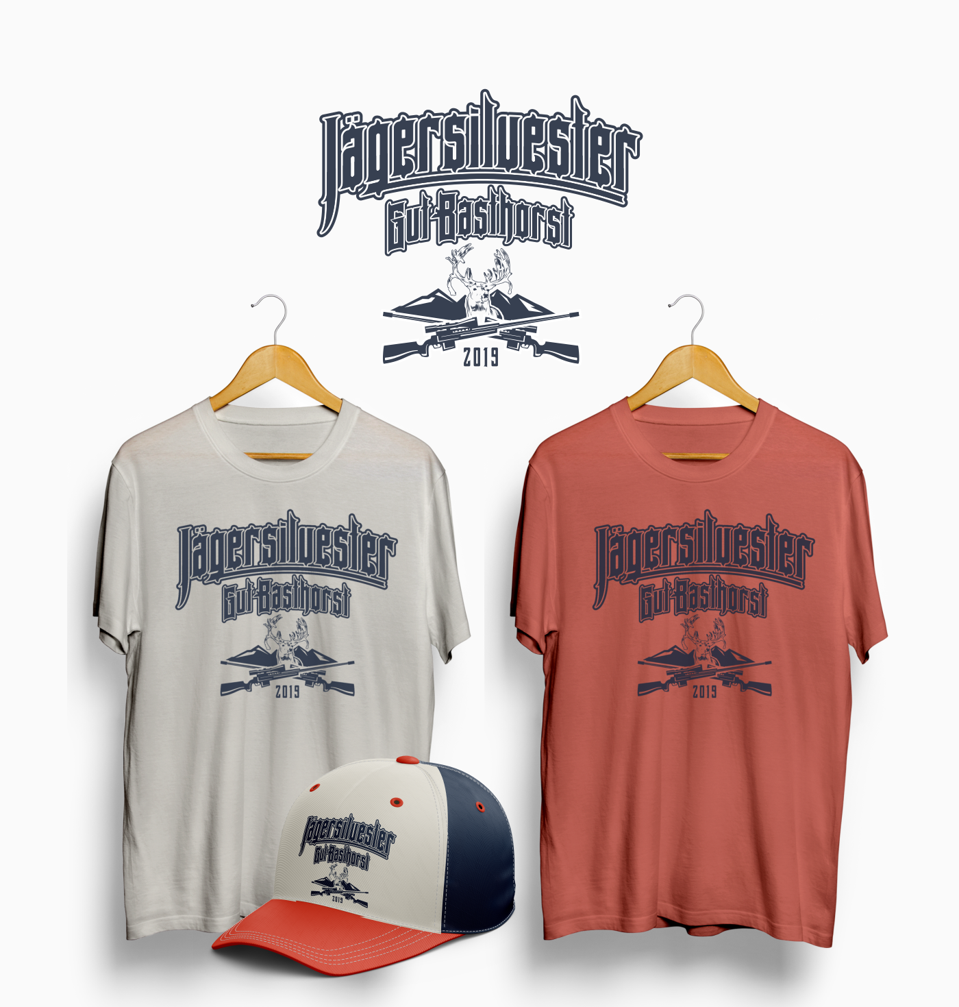 Jagersilvester in T-Shirt Design Inspiration by Kewongir F