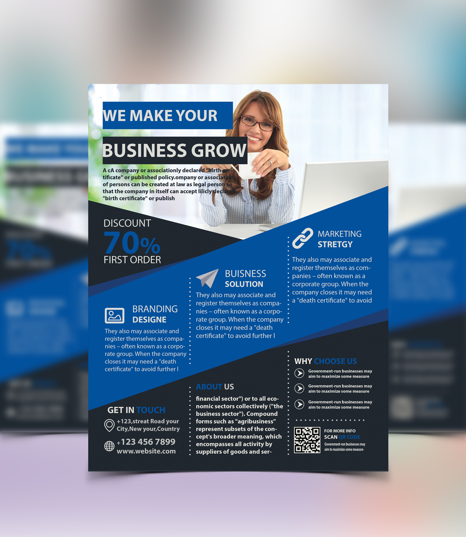 flyer Designe by Atickur266 flyer Designe in Leaflet Design Inspiration by Atickur266