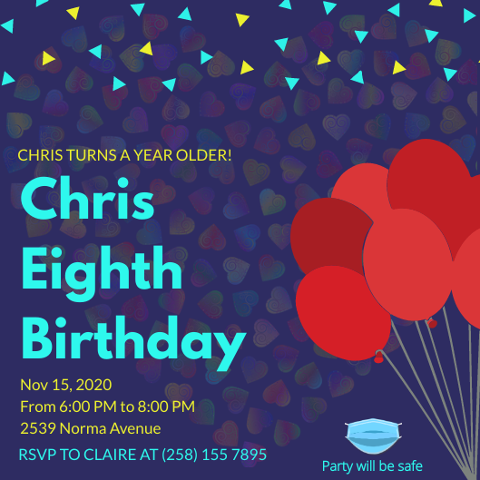 Birthday invitation card by Nikhil Jagtap Birthday invitation card in Invitation Card Design Inspiration by Nikhil Jagtap