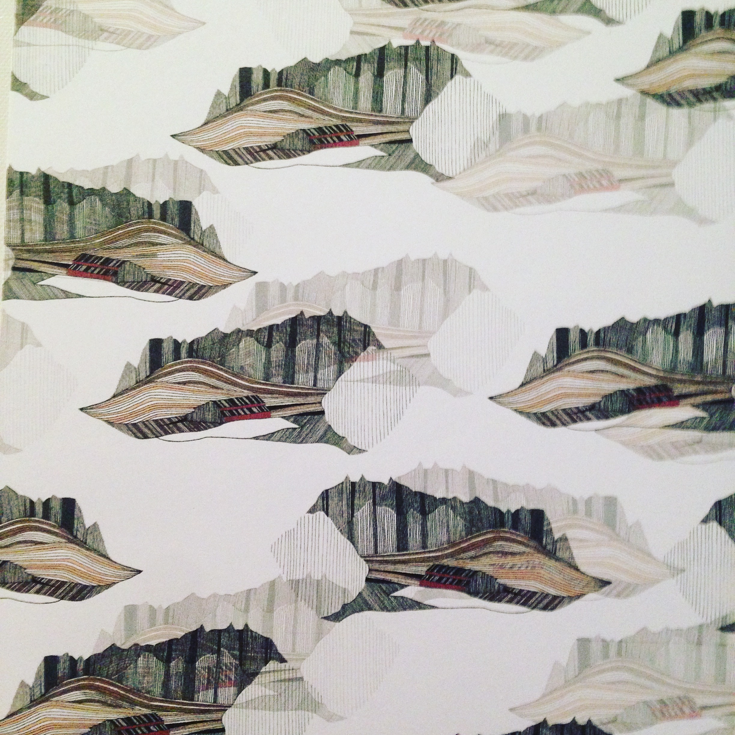 Rossared in Pattern & Surface Design Inspiration by Helena Stenfeldt