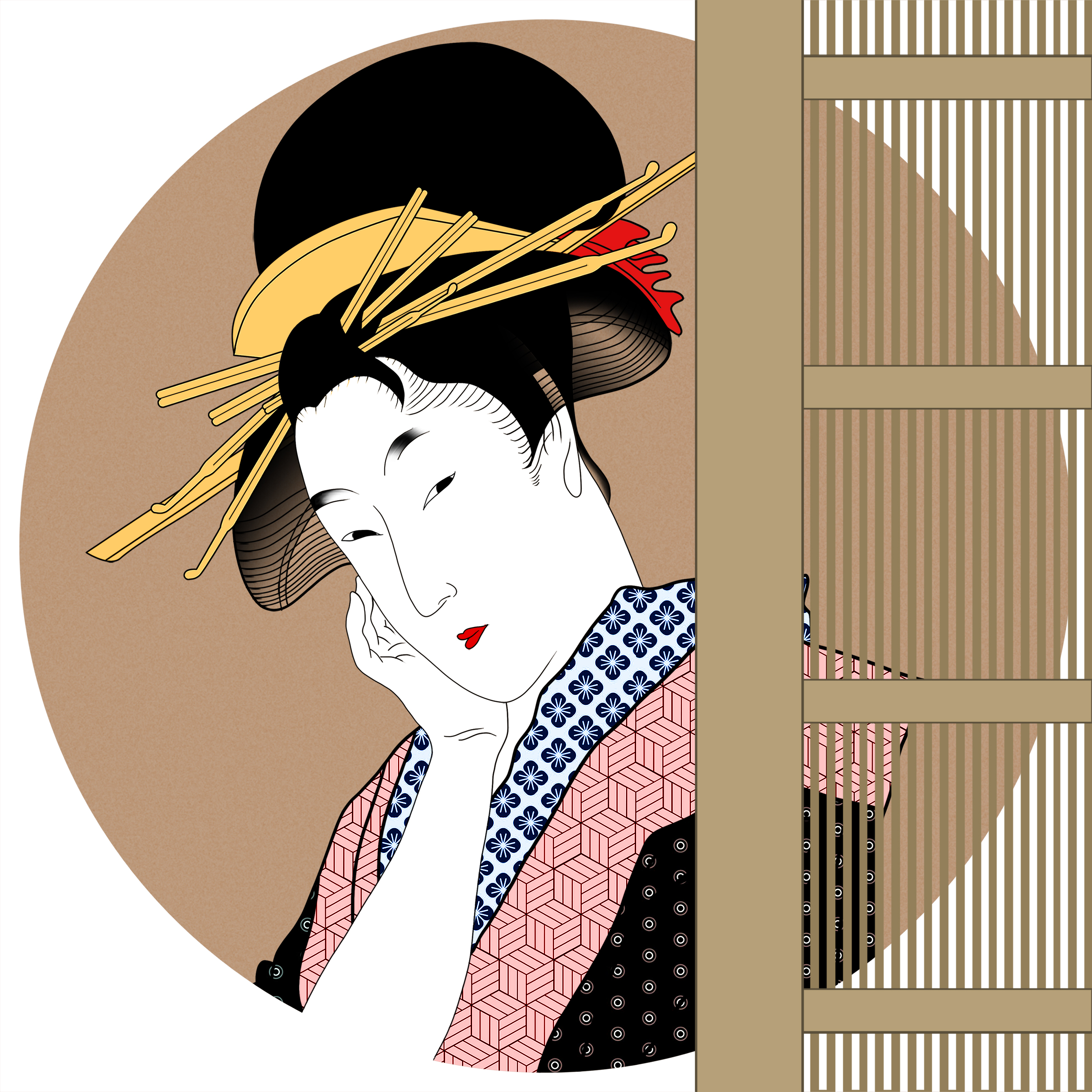 Woman by Seong Hong Woman in Illustration and Graphics Inspiration by Seong Hong