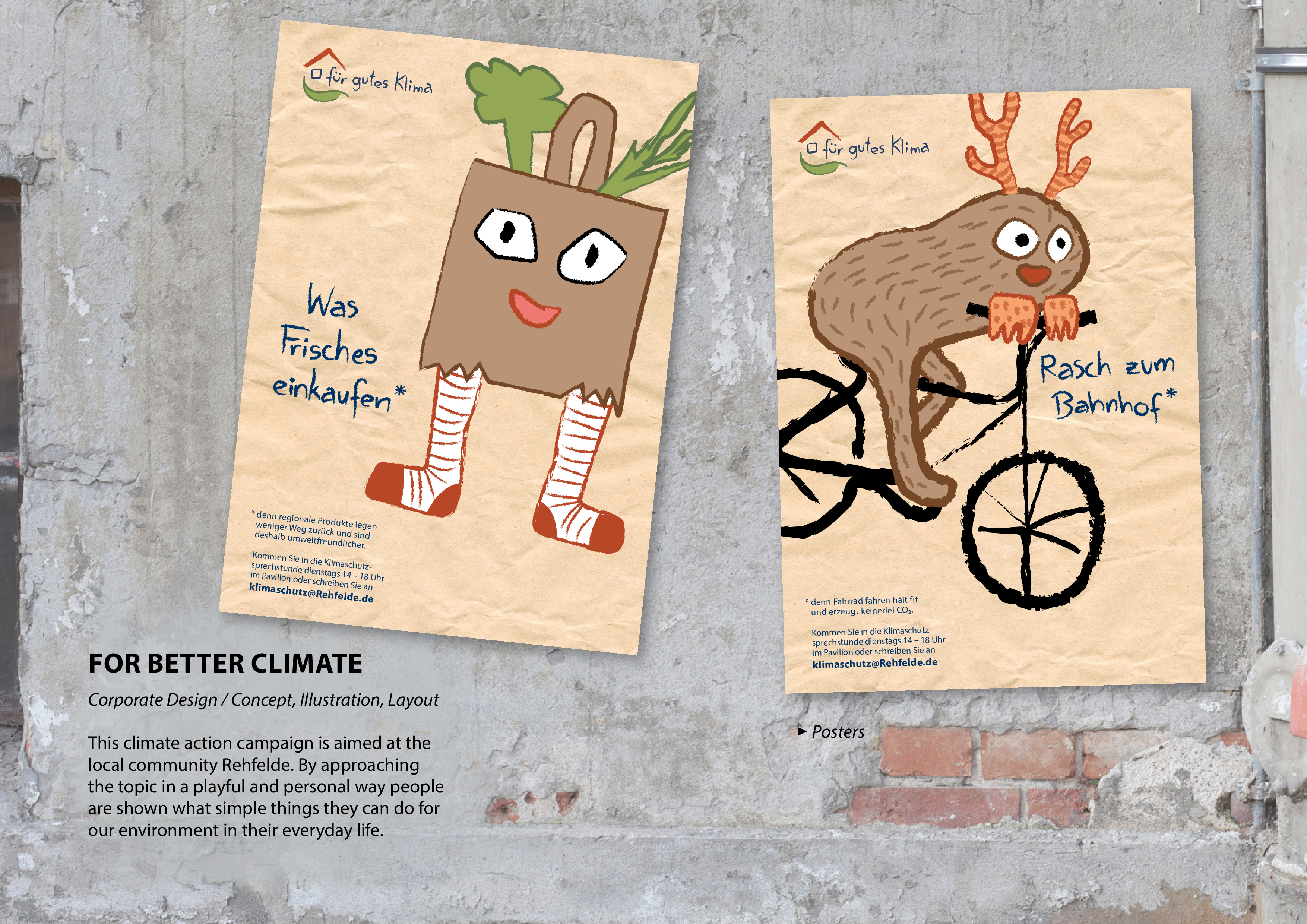 FOR BETTER CLIMATE in Poster Design Inspiration by Kendra_design
