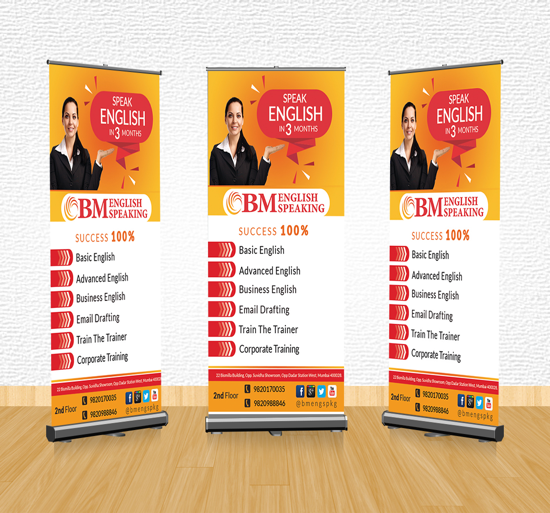 Roll up Banner in Banner ad Design Inspiration by Hellotanvir