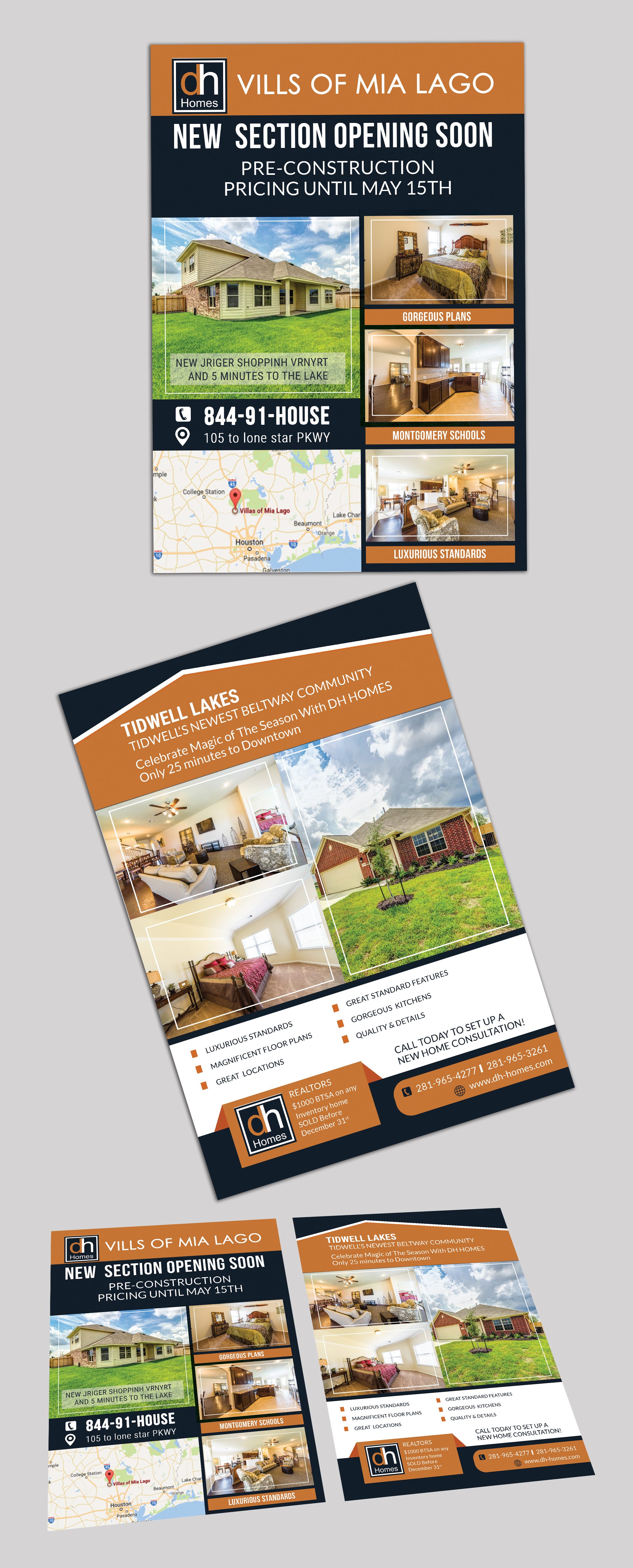 Real Estate Flyer in Photoshop Design Inspiration by Hellotanvir