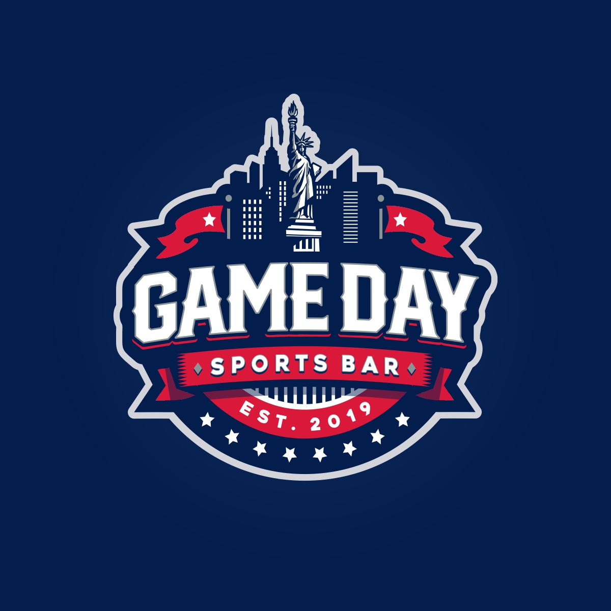 Game Day Spors Bar (logo) by Cool And Epic Designs Game Day Spors Bar (logo) in Logo Design Inspiration by Cool And Epic Designs