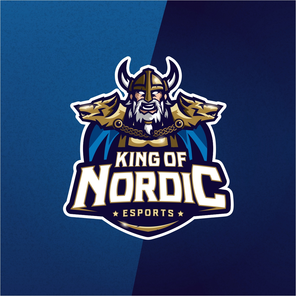 King of Nordic (logo) by Cool And Epic Designs King of Nordic (logo) in Logo Design Inspiration by Cool And Epic Designs